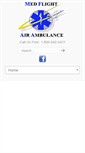 Mobile Screenshot of medflightair.com